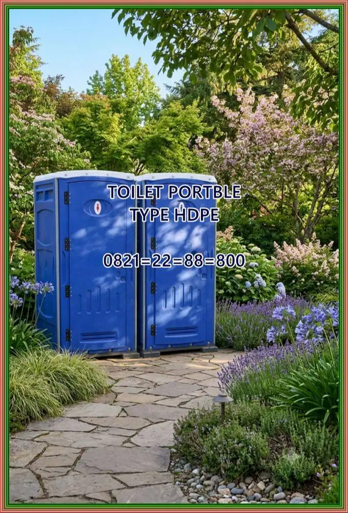 TOILET HDPE - TOILET PORTABLE - TOILET VVIP HDPE