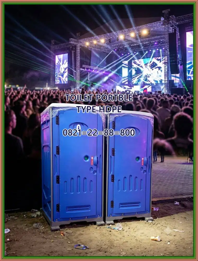 TOILET PREMIUM HDPE - TOILET PORTABLE - TOILET HDPE