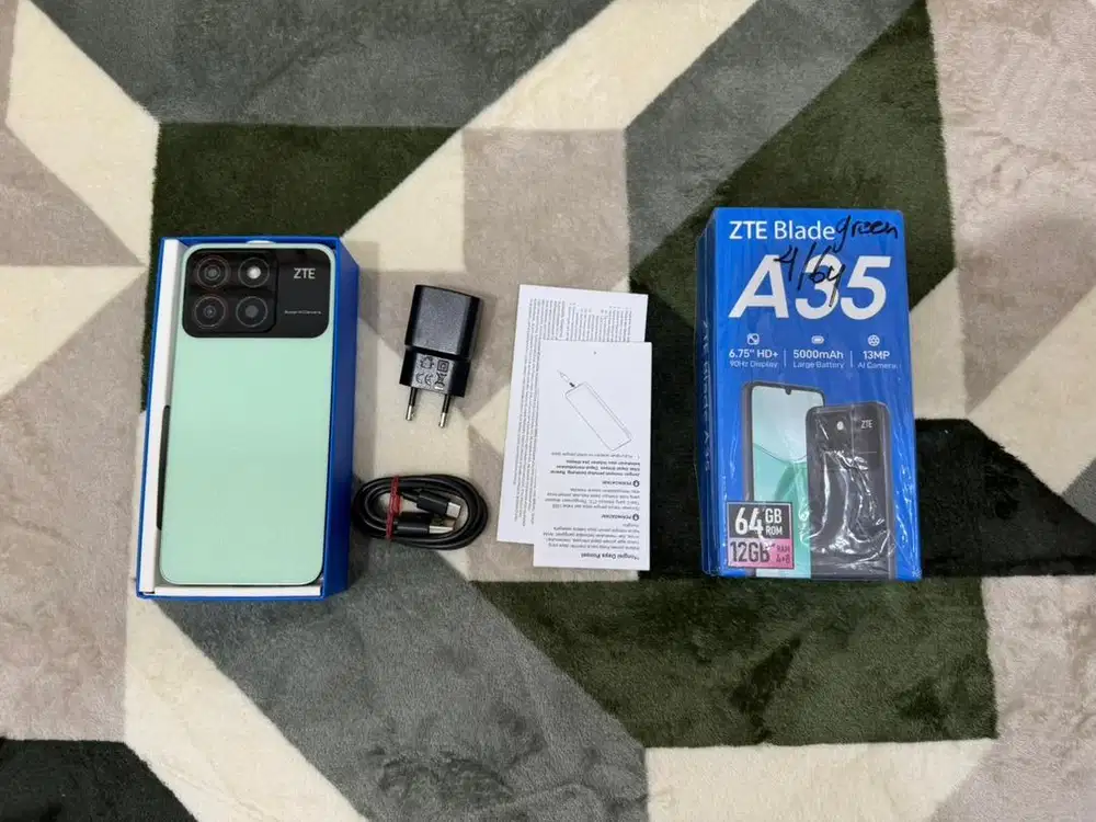 Zte blade a35 4/64gb mulus fullset