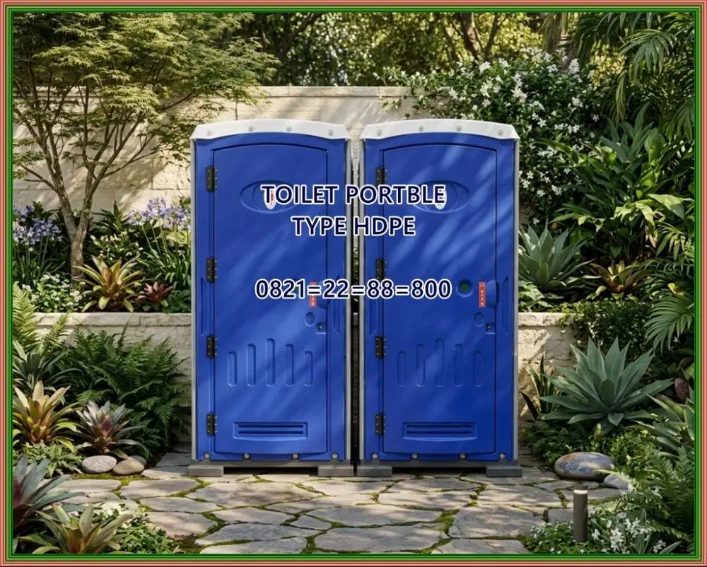 TOILET JONGKOK HDPE - TOILET EVENT - TOILET PORTABLE
