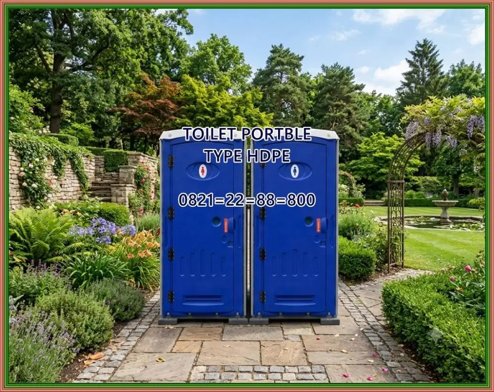 TOILET PREMIUM HDPE - WC JONGKOK - WC PORTABLE