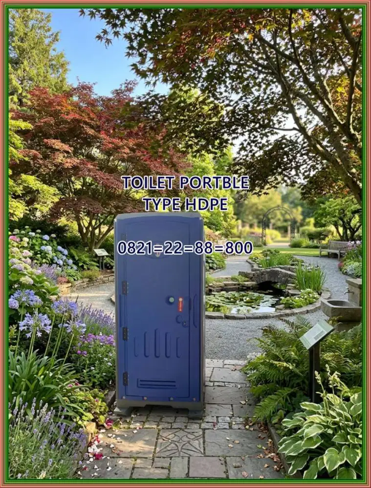 TOILET KOKOH HDPE - TOILET VVIP - TOILET PORTABLE