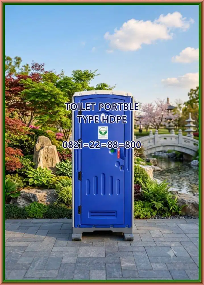 TOILET JONGKOK HDPE - TOILET EVENT - TOILET PORTABLE