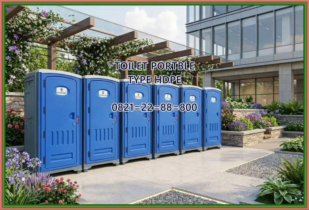 TOILET EVENT HDPE - TOILET PORTABLE - TOILET PROYEK