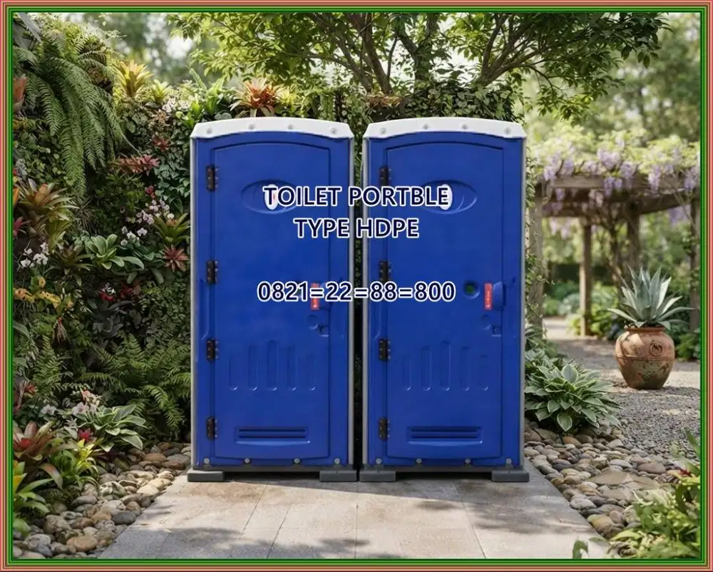 TOILET PROYEK HDPE - TOILET PORTABLE - WC HDPE