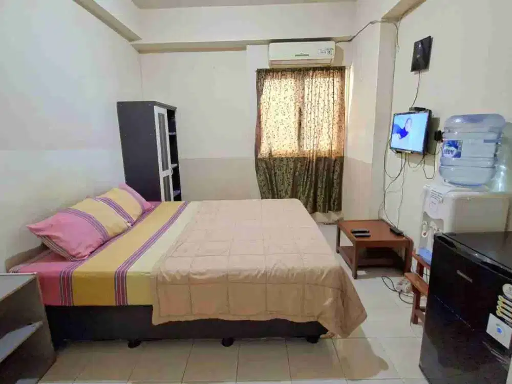 Sewain Apartemen Studio Lengkap The Suites Metro Dekat Kircond Bandung