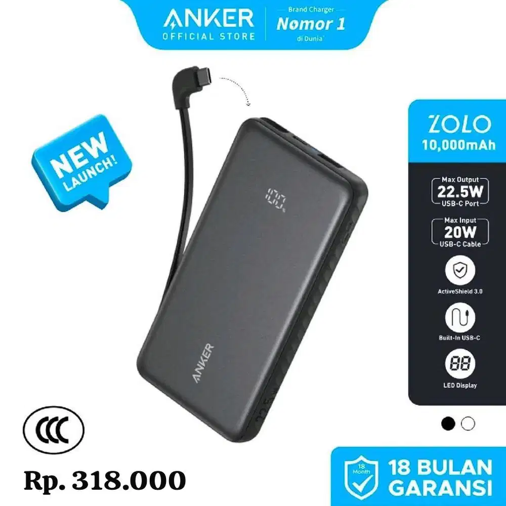 PB ANKER 10000mAh