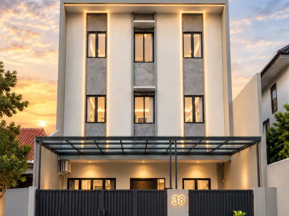 RUMAH DIJUAL MEWAH 3 LANTAI PREMIUM & STRATEGIS DI CILINCING JAKARTA UTARA