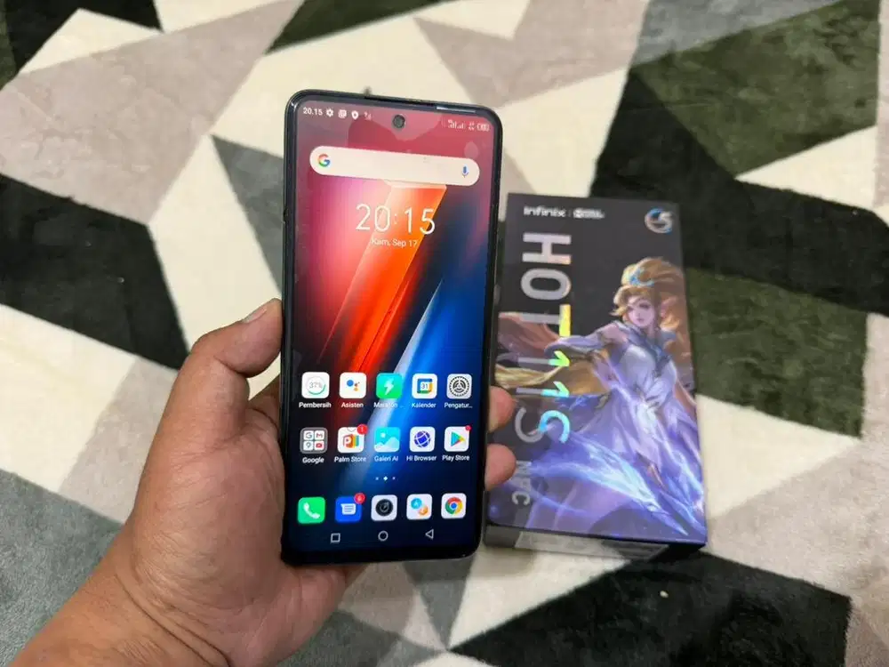 Infinix hot 11s 6/128gb mulus fullset