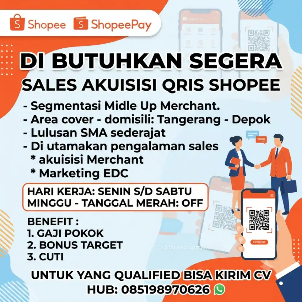 Lowongan Akusisi Merchant