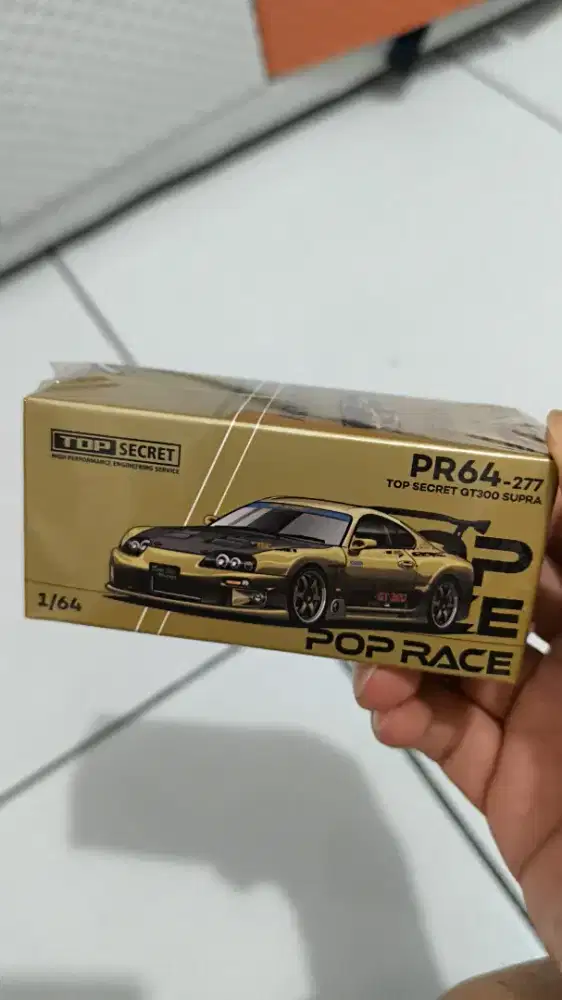 Diecast Pop Race Toyota Supra Top Secret