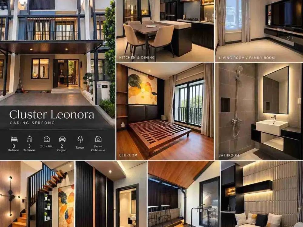 DIJUAL RUMAH BRAND NEW FULL FURNISHED INTERIOR TERBAIK SIAP HUNI