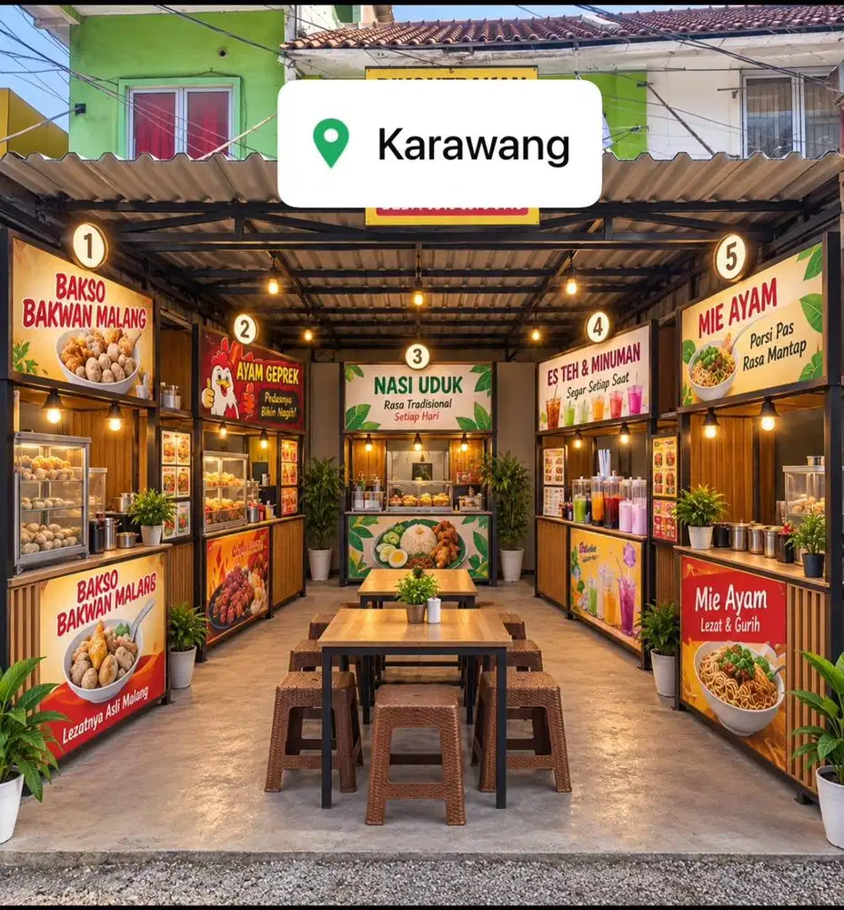 Disewakan tenan di dalam ruko