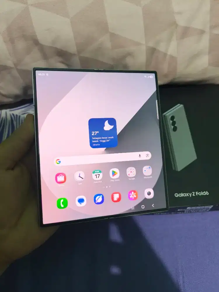 Dijual Samsung Fold 6 12/1tera normal semua lengkap