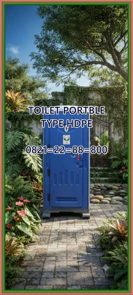 TOILET PREMIUM HDPE - TOILET PORTABLE - TOILET HDPE