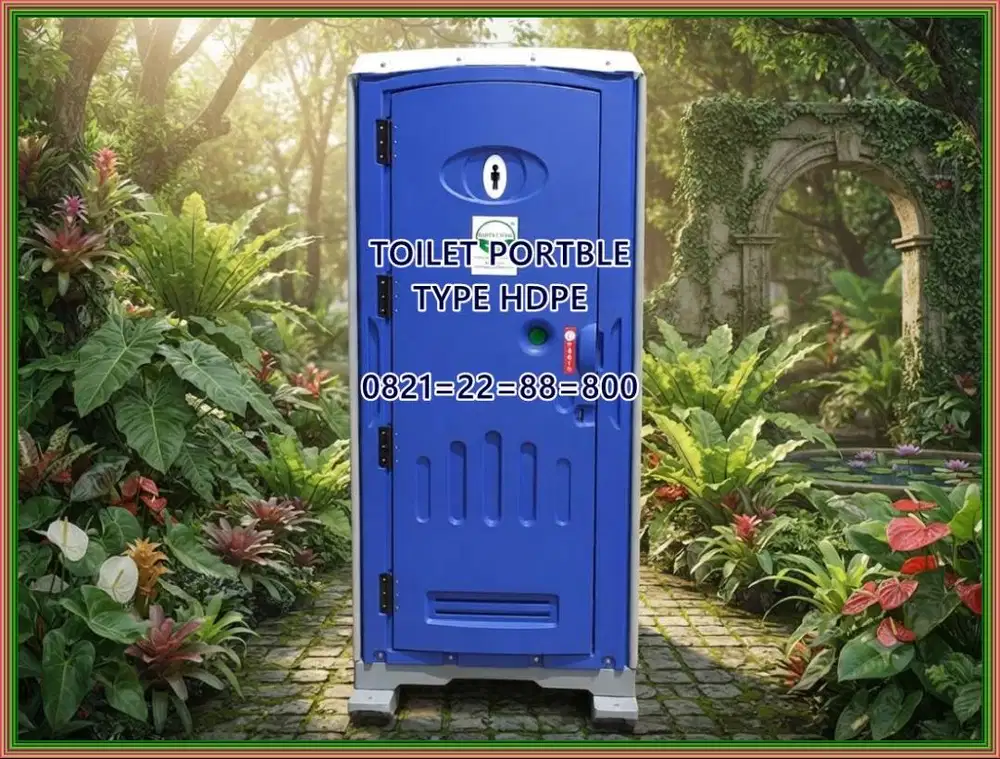 TOILET JONGKOK HDPE - TOILET EVENT - TOILET PORTABLE