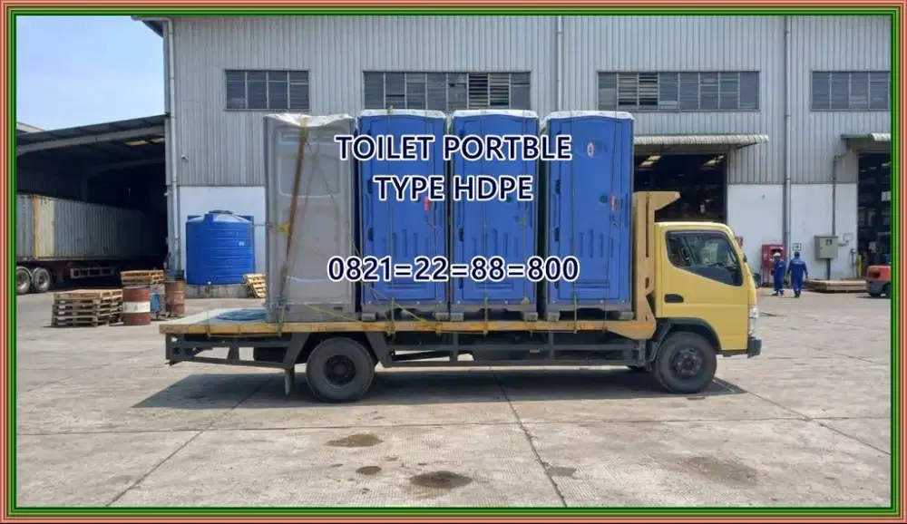TOILET EVENT HDPE - TOILET PORTABLE - TOILET PROYEK