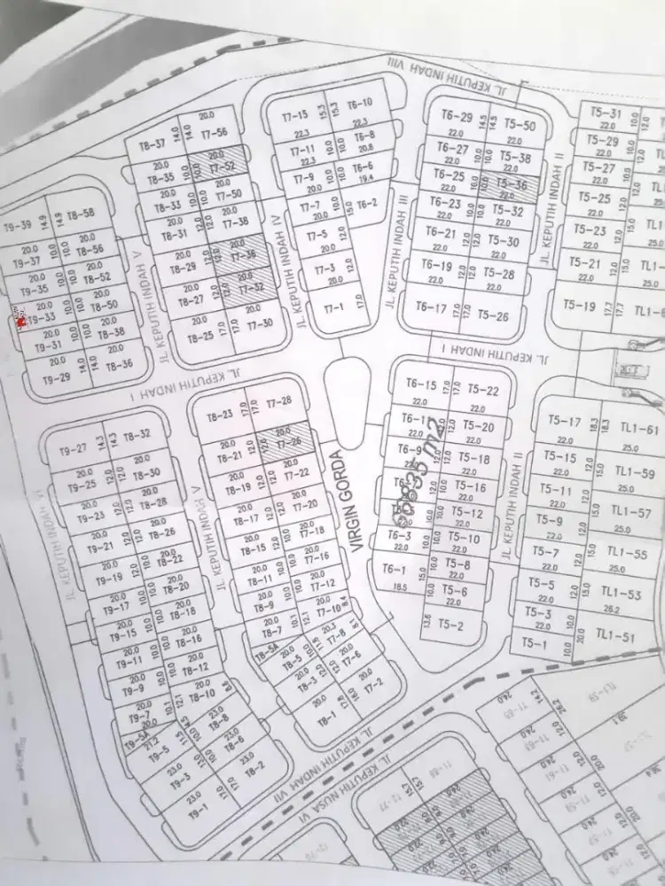 Dijual Tanah Pakuwon City Grand Island,Antonio,Diego,Virginia Gorda