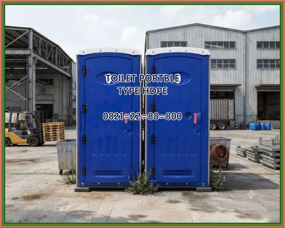 TOILET VVIP HDPE - WC PORTABLE - WC HDPE