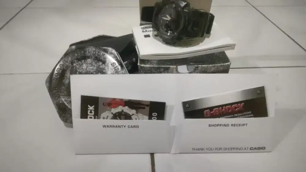 G-shock
GBA-900
Barang bagus