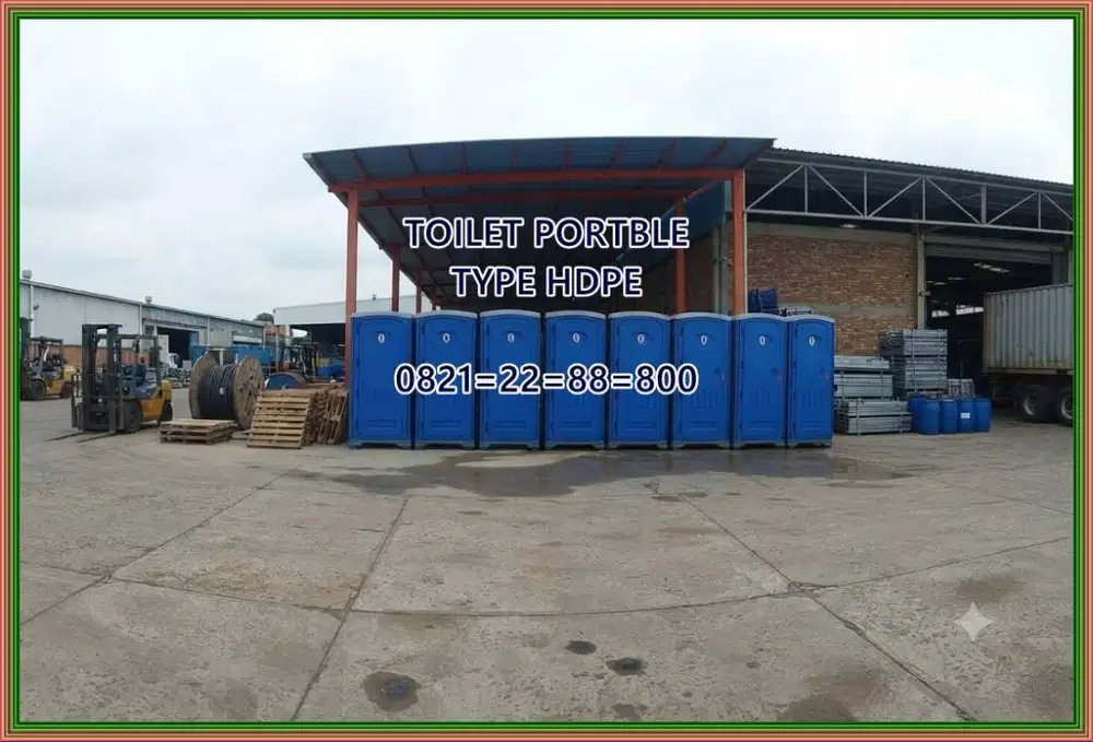 TOILET PREMIUM HDPE - WC JONGKOK - WC PORTABLE