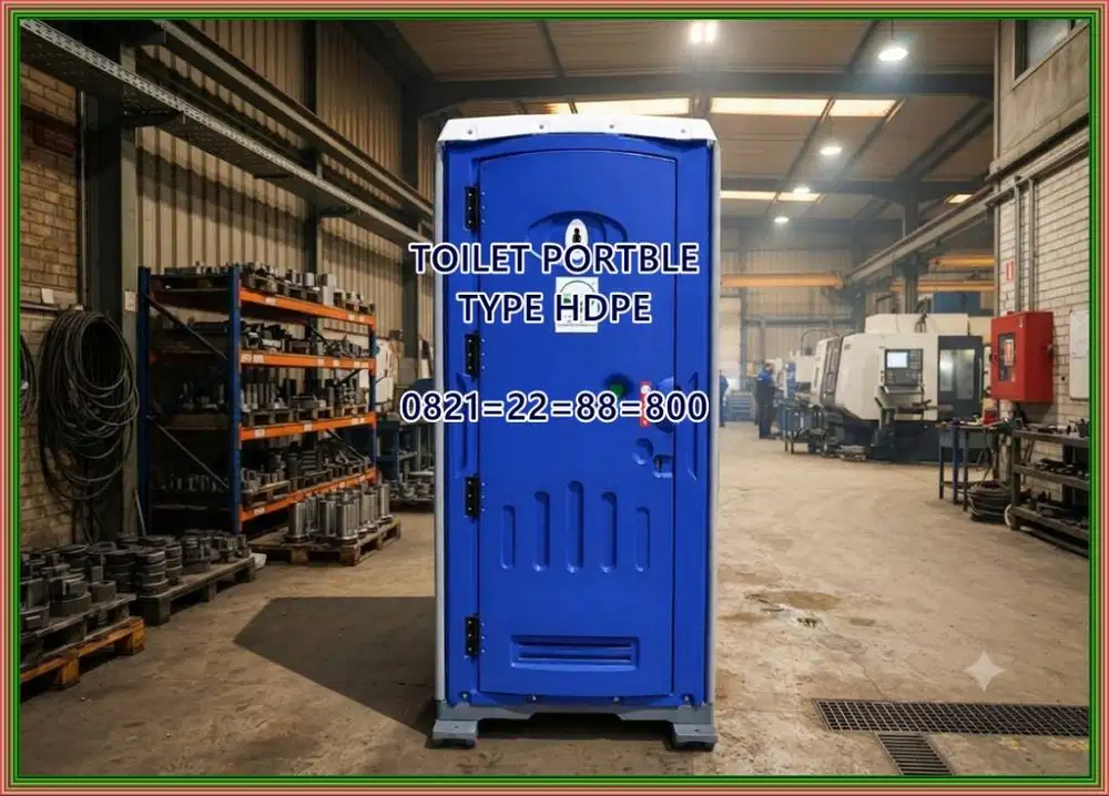 TOILET PROYEK HDPE - TOILET PORTABLE - WC HDPE