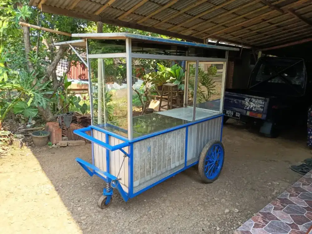 Dijual Gerobak Bekas Gorengan