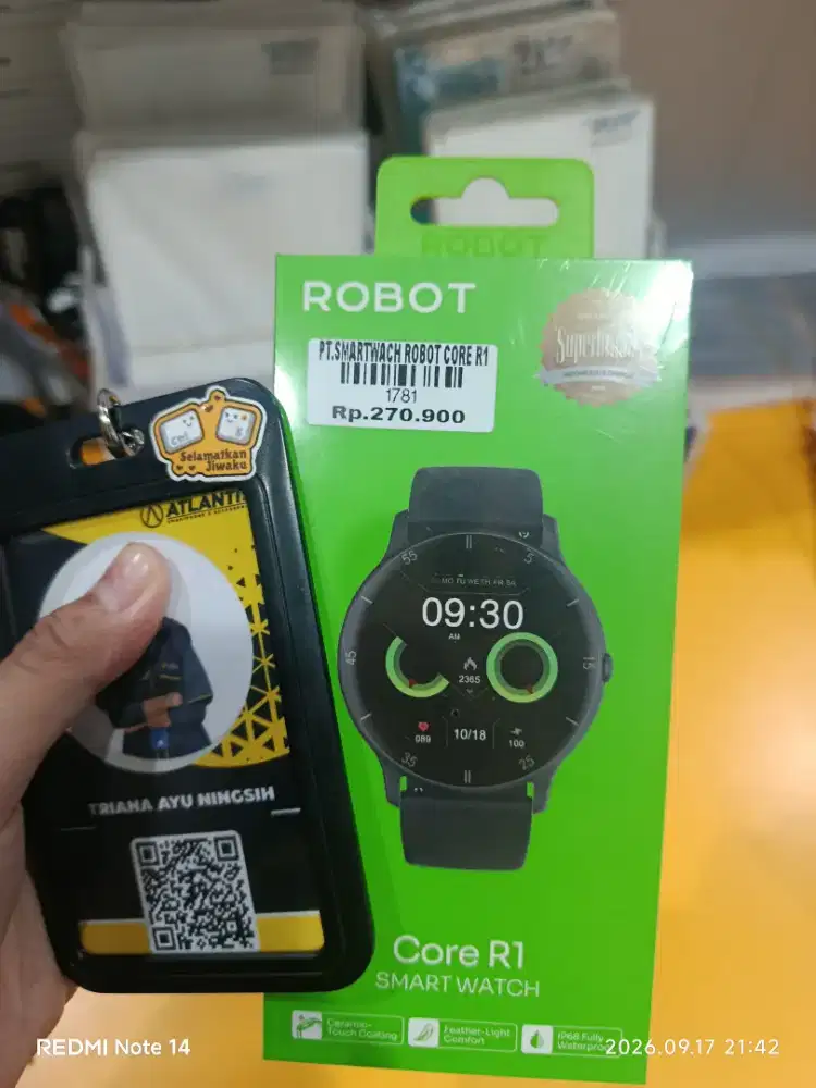 PT SMARTWATCH ROBOT CORE R1 | ATLANTIS DAHSYAT