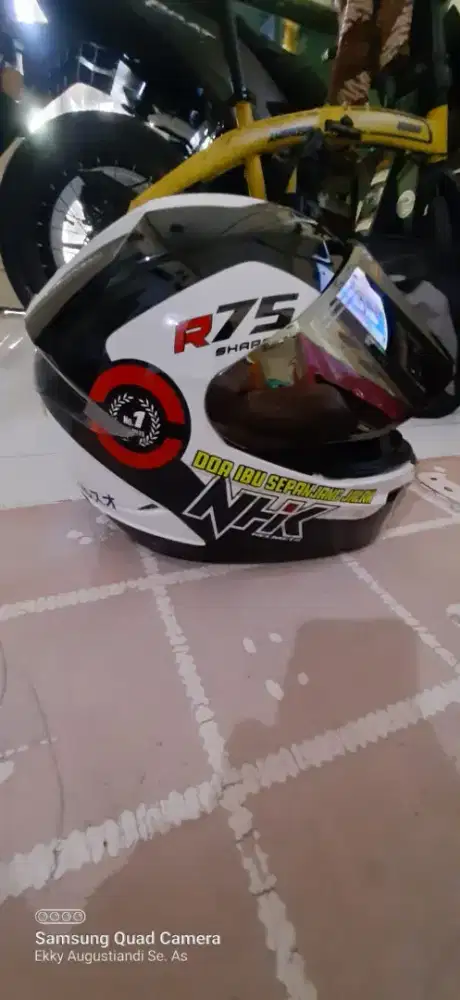 Helm NHK GP 1000 paket ganteng