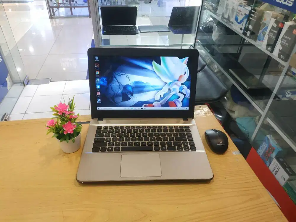 SIAP PAKE LAPTOP ASUS X441N CELERON RAM 2GB HDD 500GB