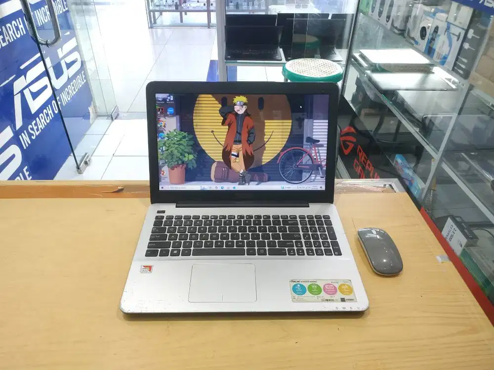 SIAP PAKE LAPTOP ASUS X555Q AMD A10 RAM 4GB HDD 1TB