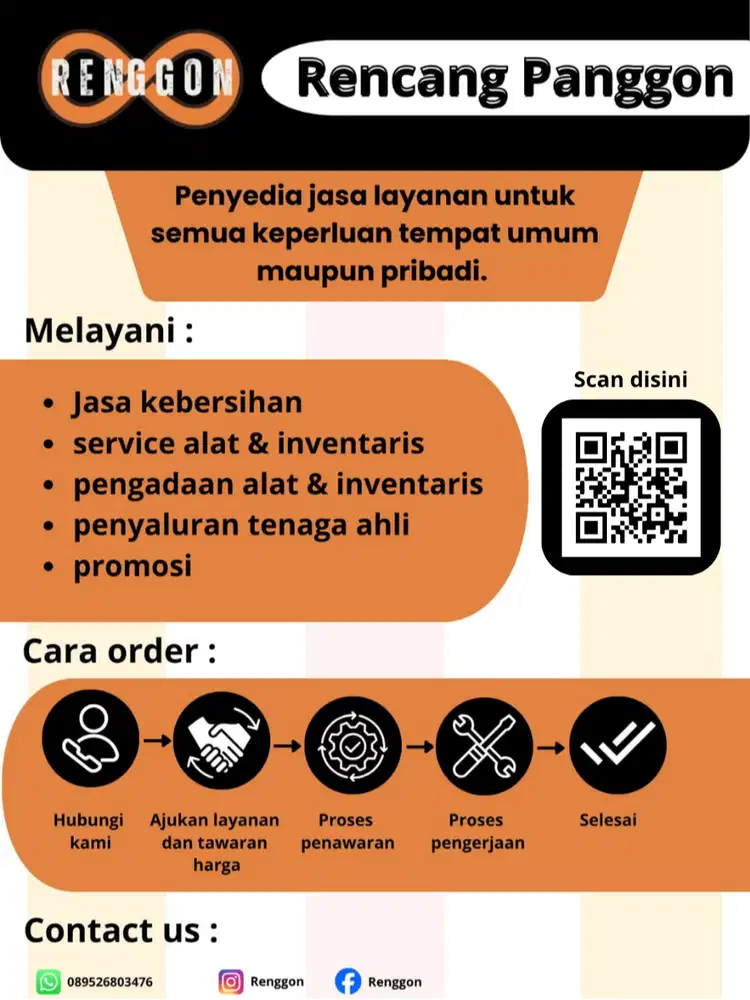 broker pelayanan jasa untuk keperluan tempat umum ataupun pribadi.