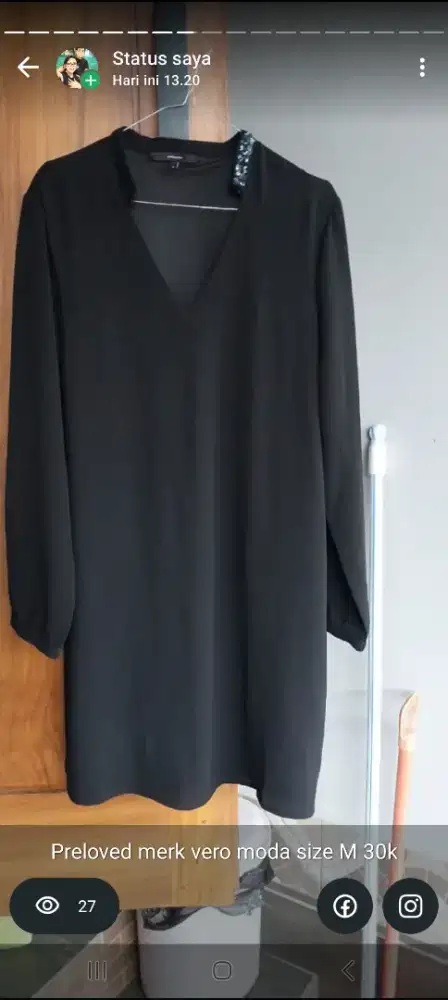 Blouse tunik branded