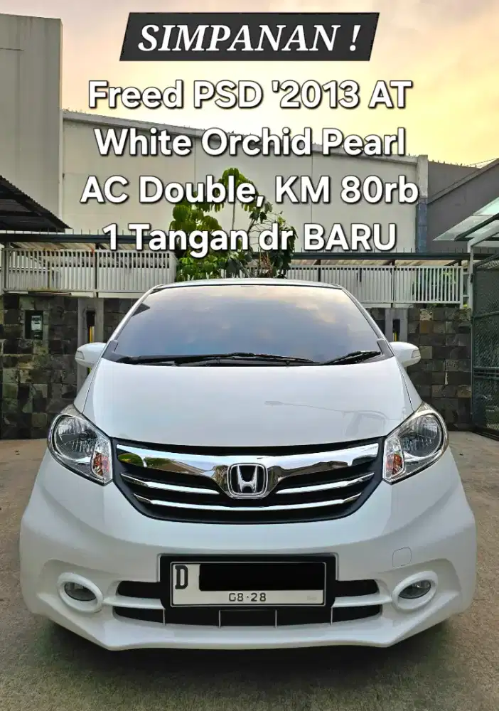 SIMPANAN ! Freed PSD Km 80rb AC Double