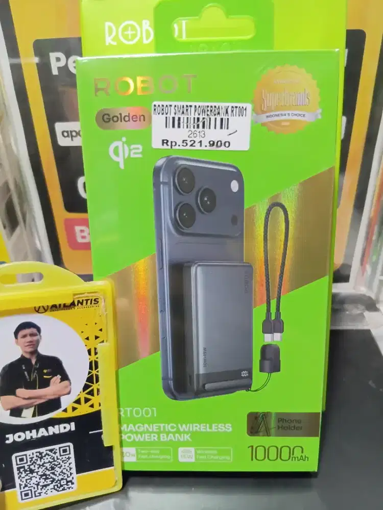 robot smart powerbank rt001