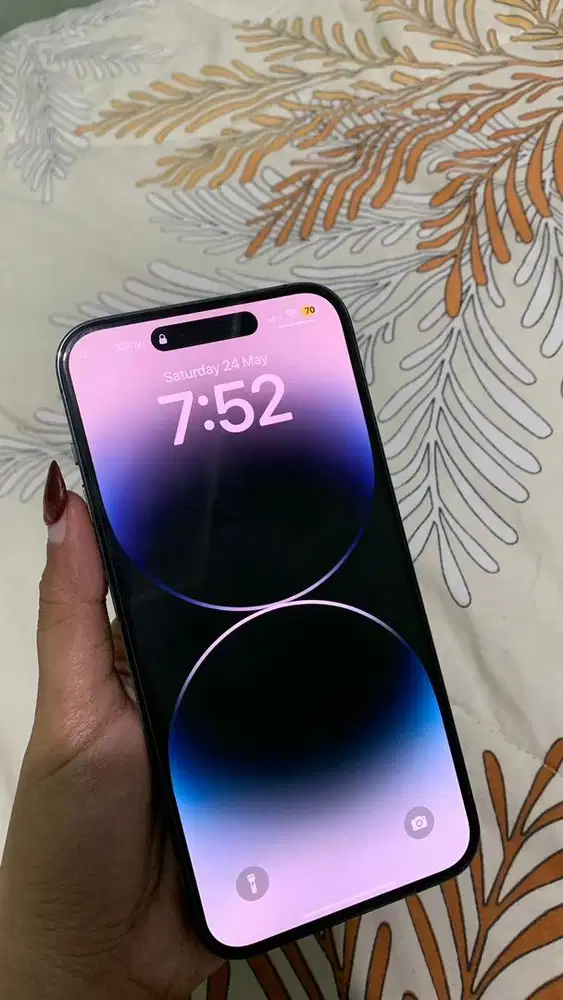Iphonr 256gb deep purple inter