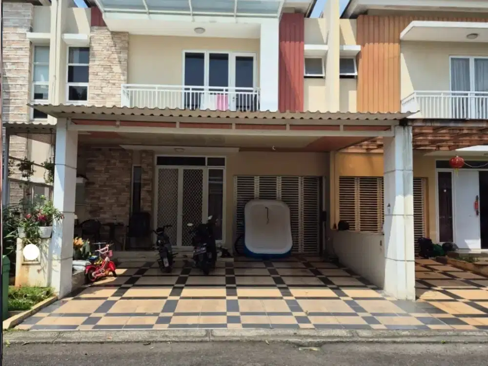 DIJUAL RUMAH SEMI FURNISH DI CLUSTER MAGNOLIA SUMMARECON BEKASI