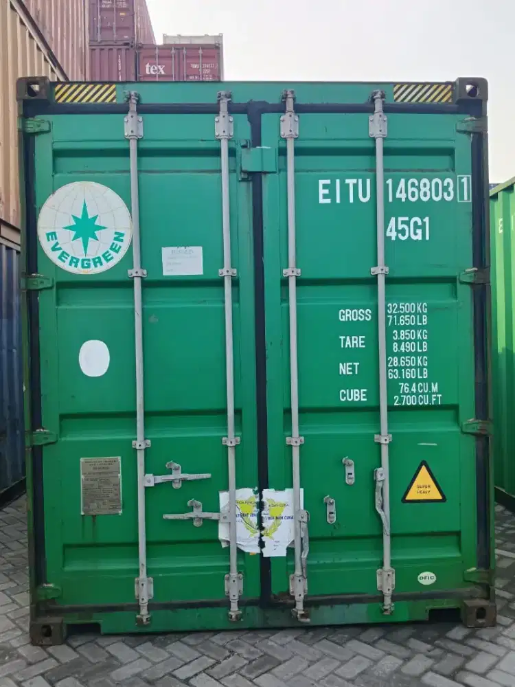 Jual Kontainer dray 40 ft HC