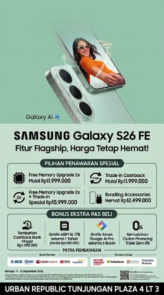 Promo Samsung S26fe