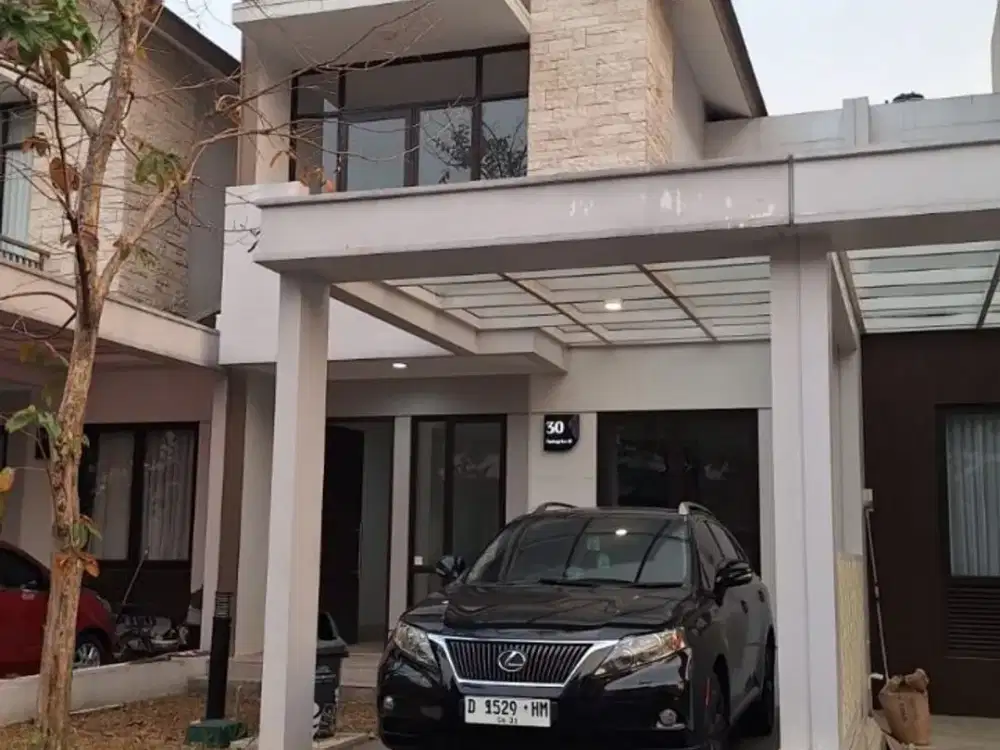 Rumah Modern Terawat LT 96 Di Podomoro Park Bandung