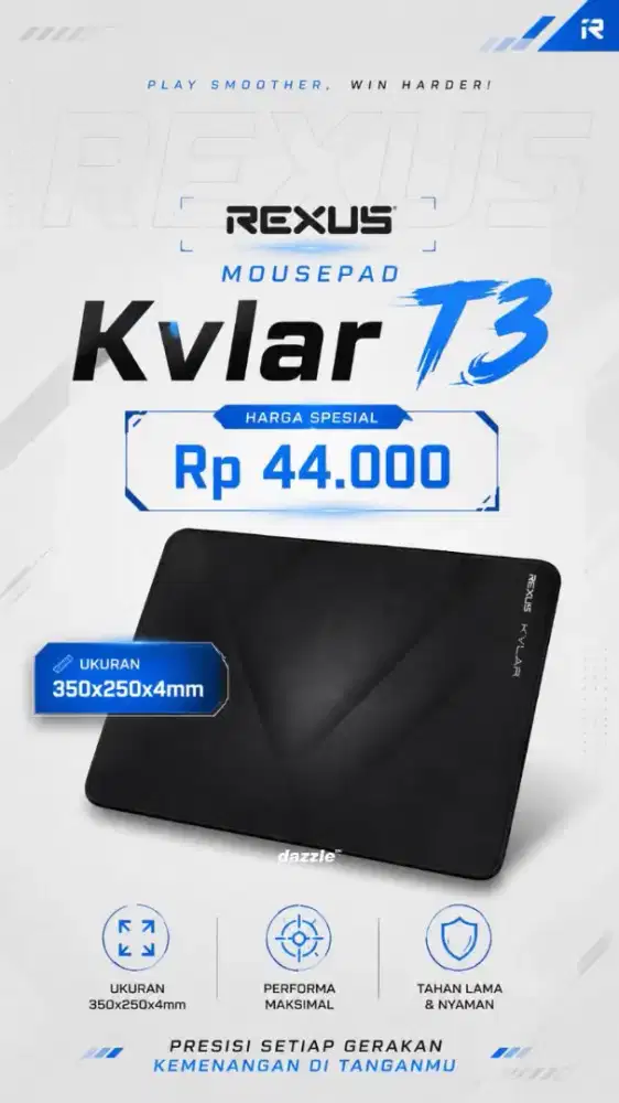Mousepad KVLAR TAGGED rexus