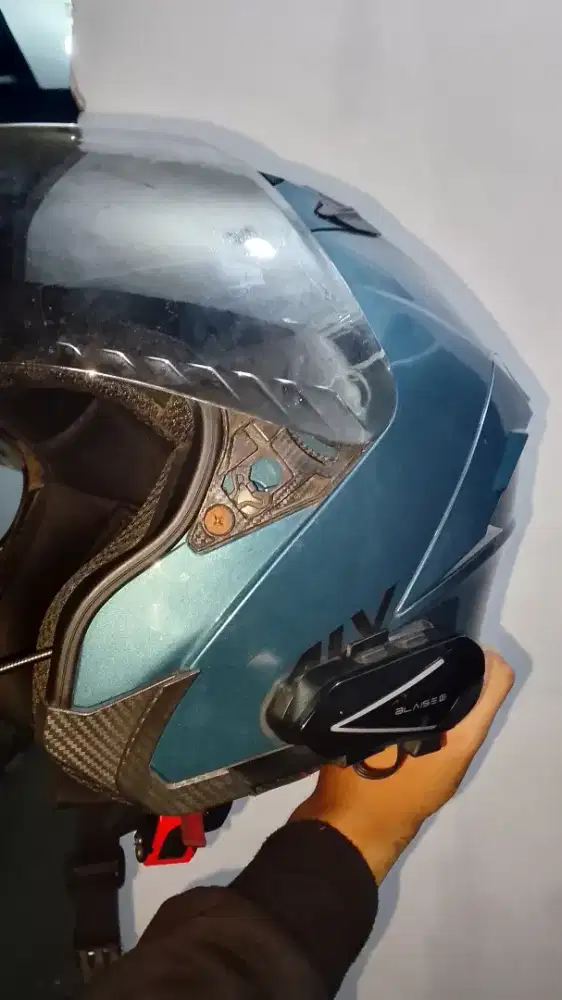 JUAL HELM ALV + INTERKOM SIZE XL FIT L