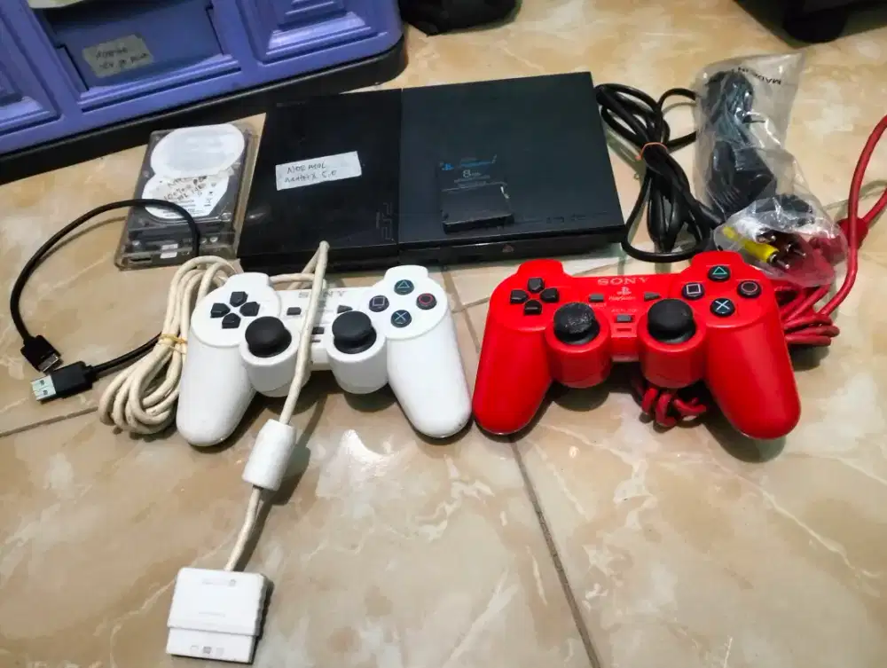 PS2 slim seri 9 Matrix Hardisk External 320GB