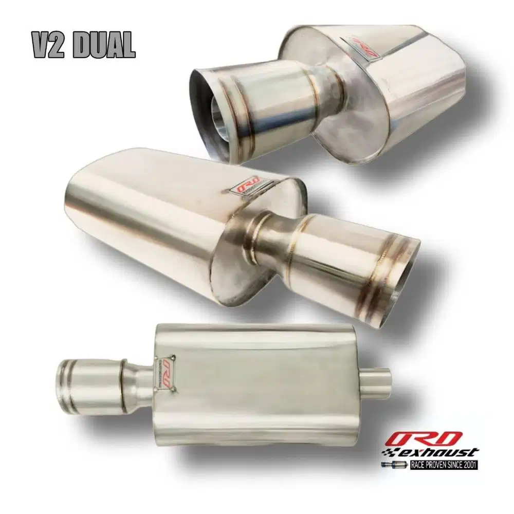 Knalpot Muffler Jazz GE GK5 ORD V2dual Silent