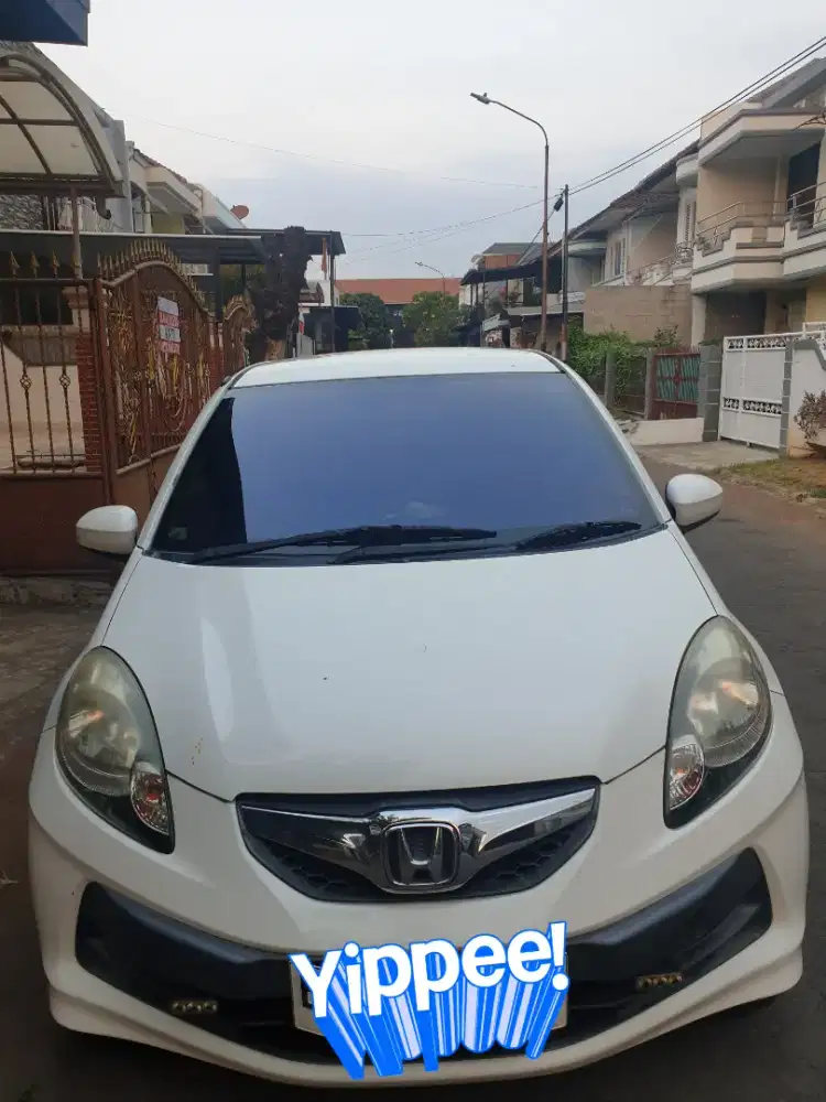 HONDA BRIO CBU THAILAND 2013 PUTIH TIPE 1.3 E MATIC