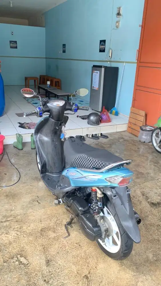 JUAL CEPAT MOTOR SECOND BEKAS YAMAHA MIO SPORTY KARBU