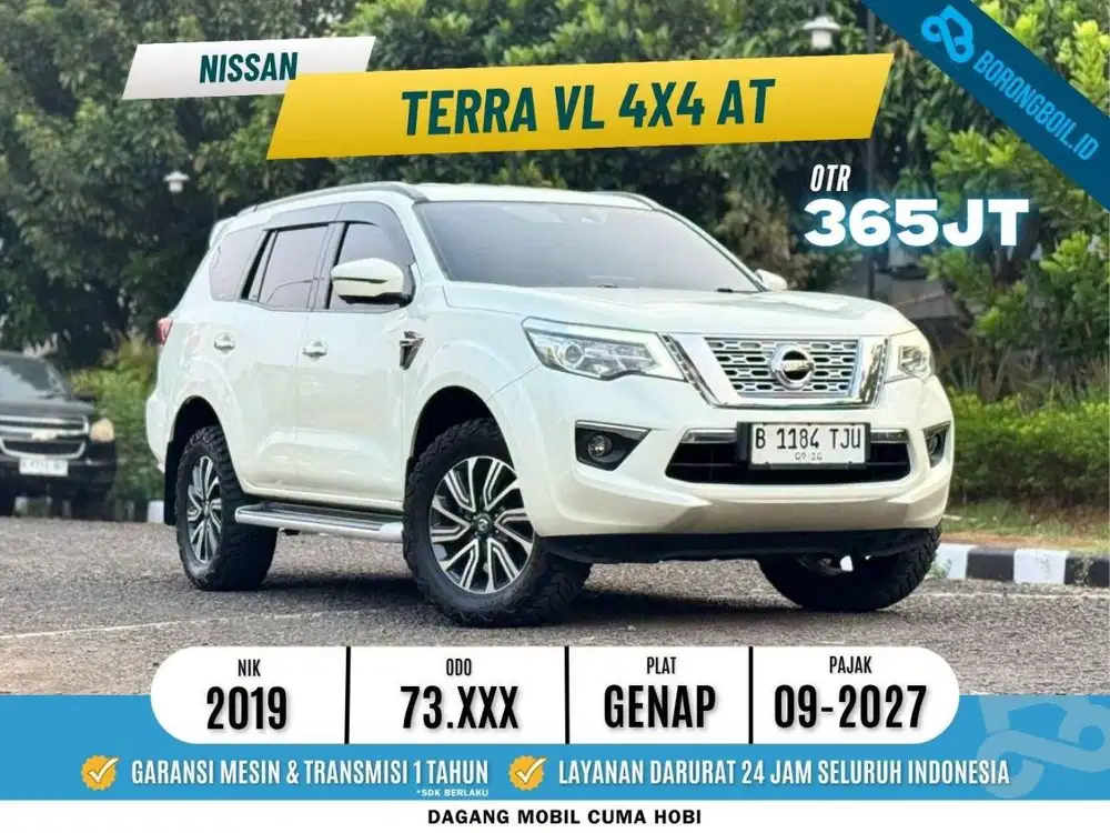 TANGAN PERTAMA!!TERRA 4x4 VL AT 2019 LOW KM