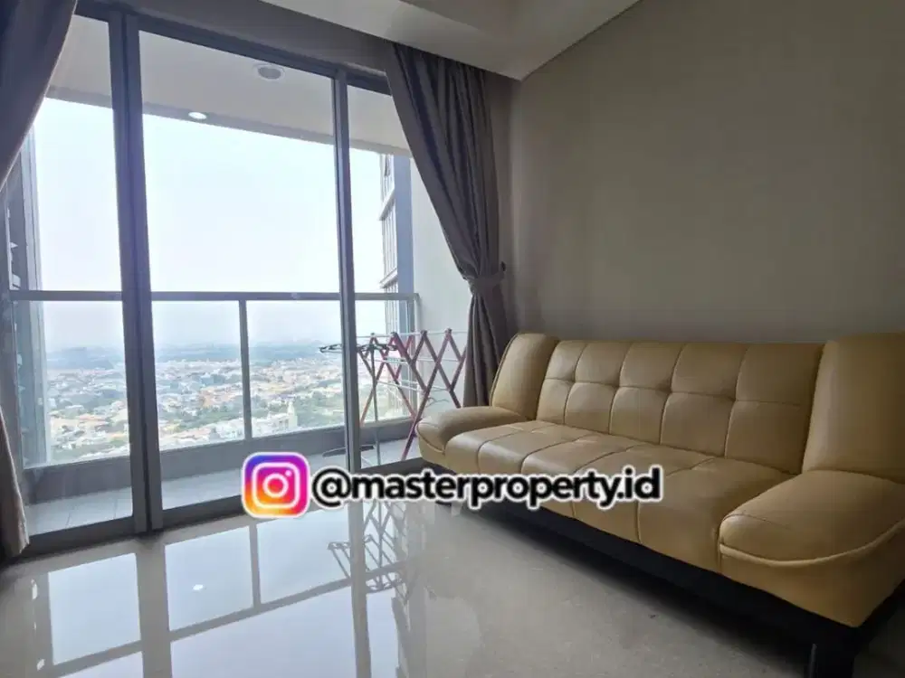 Disewa Apartemen Gold Coast PIK 1BR, 51m2, Full Furnished