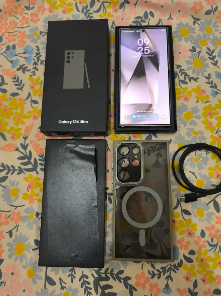 Samsung S24 Ultra 12/256GB Resmi SEIN Fullset original