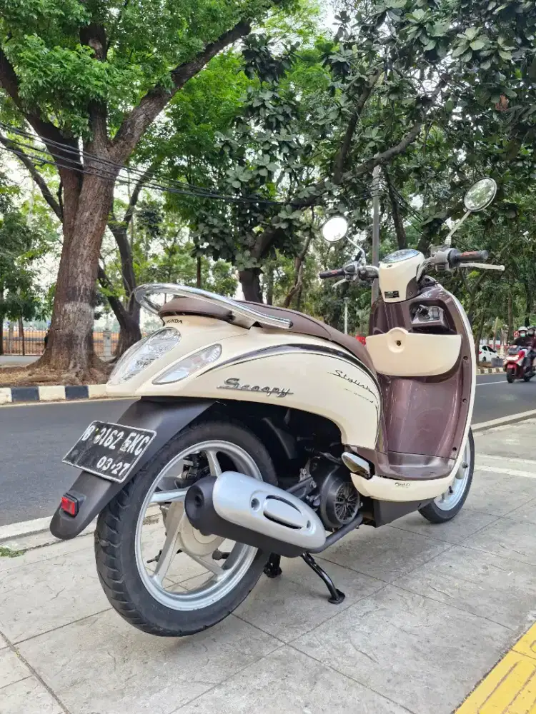 DIJUAL CASH HONDA SCOOPY CBS ISS THN 2017 PJK IDUP SIAP PAKAI